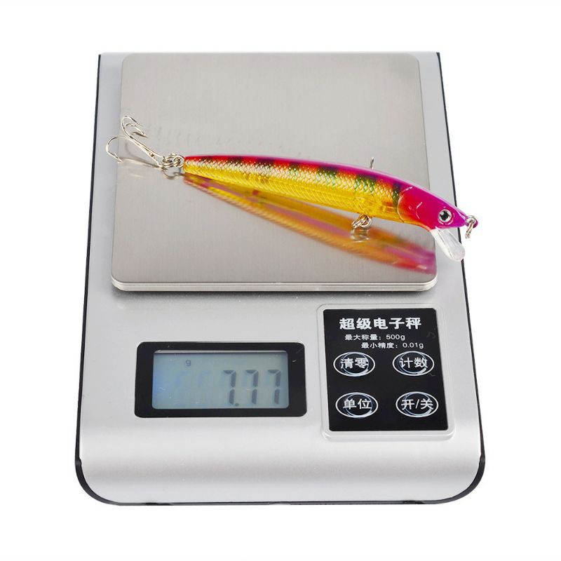 Umpan pancing minnow 9.5cm 8.5 gram top water pencil fishing lure mancing permukaan minnow