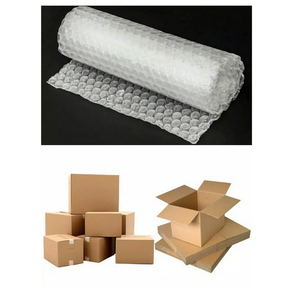 

TAMBAHAN PACKING EXTRA BUBBLE WRAP + KARDUS