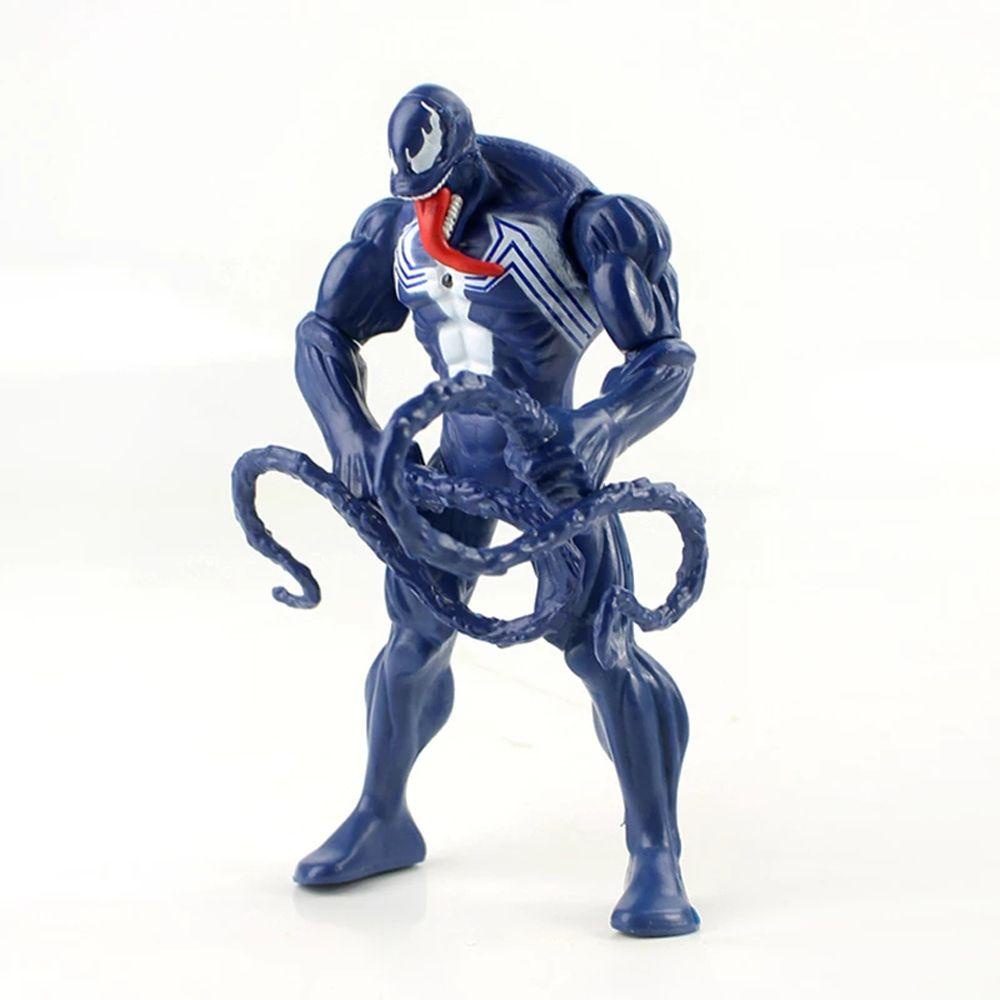 [Elegan] Venom Film Hitam PVC Mainan Model Marvel