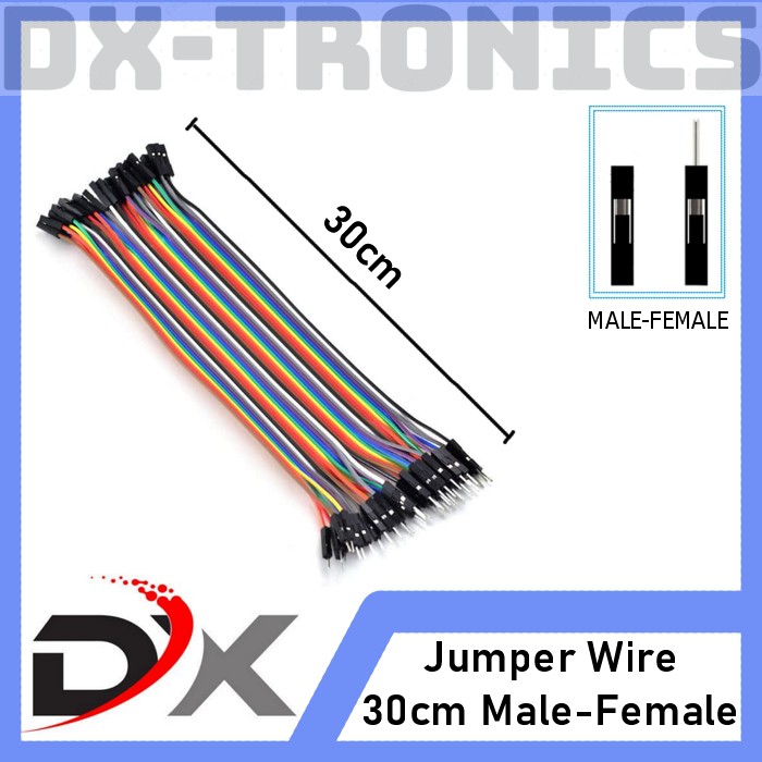 Kabel Jumper Male to Female dupon MF 30cm