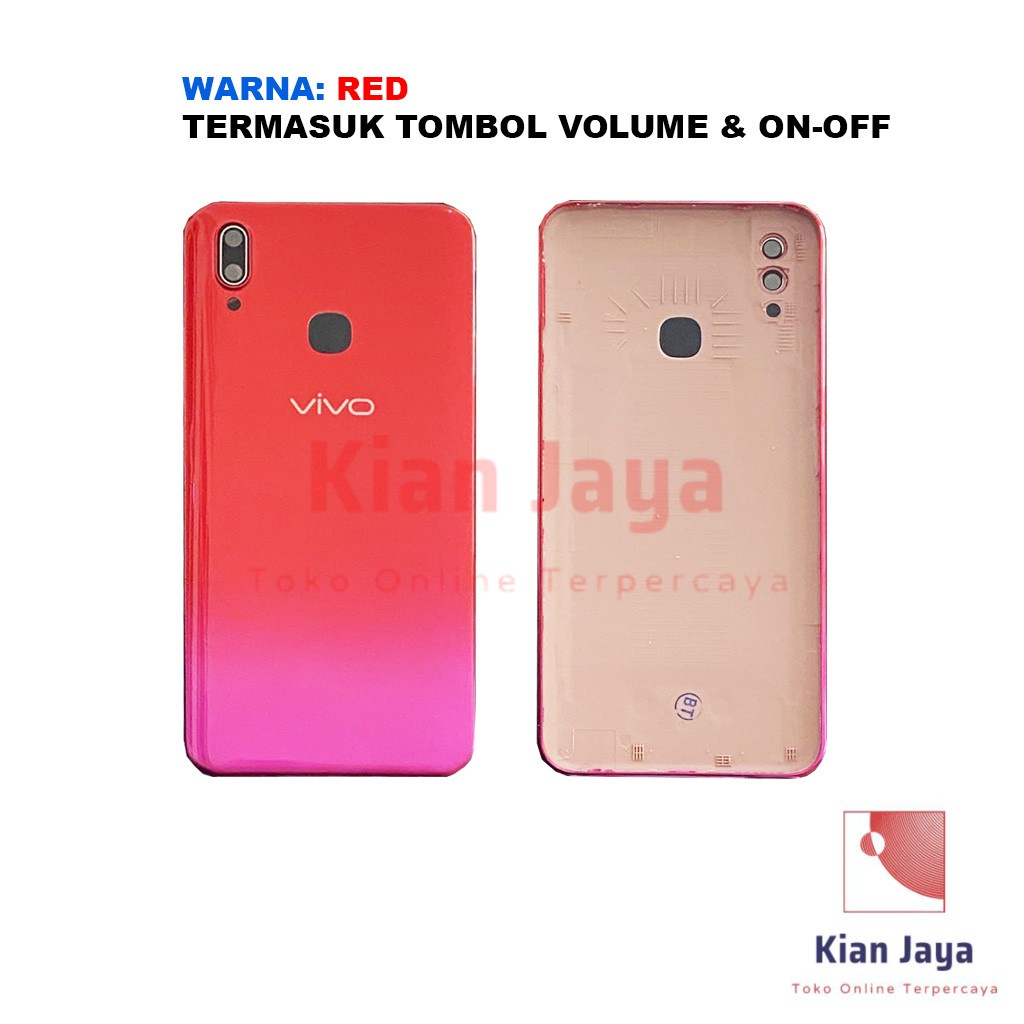 Backdoor Vivo Y91 Y93 Mediatek Back Cover Tutup Belakang Baterai Cassing Casing Backcase Original