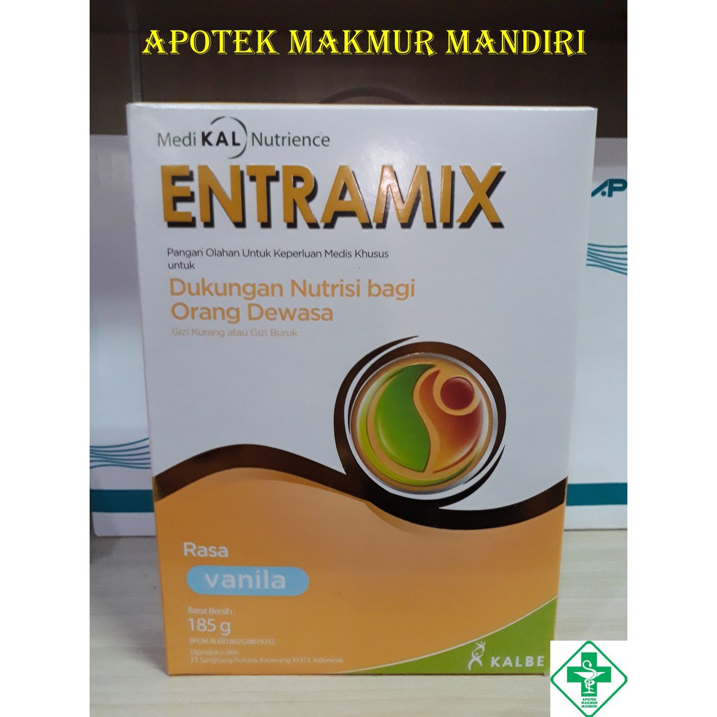 

Medikal Nutrience Entramix Rasa Vanila 185 g