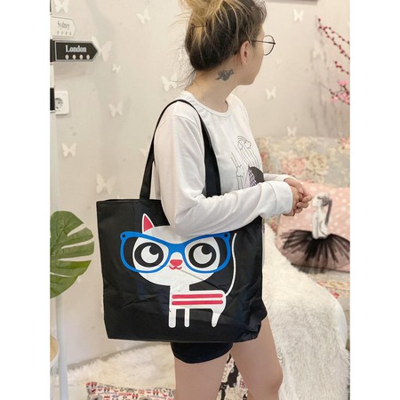 TAS TOTE BAG TAS KARAKTER WANITA IMPORT