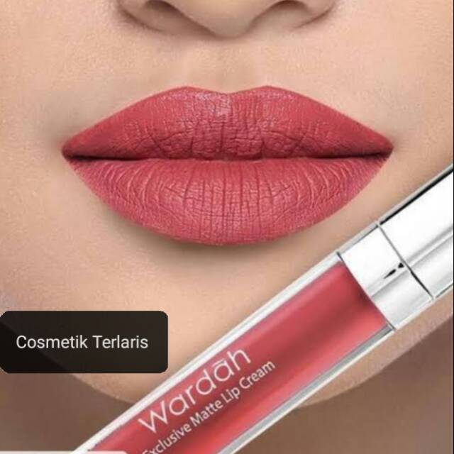 Wardah exclusive matte lip cream 1 -18 warna