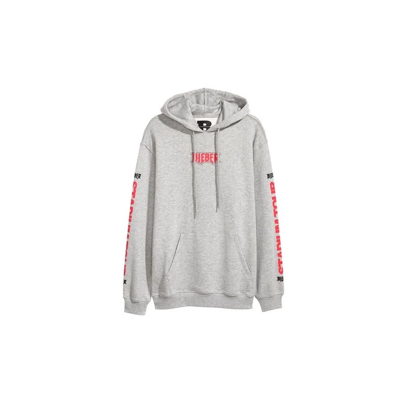 Hoodie H&M Bieber Stadium Tour Grey