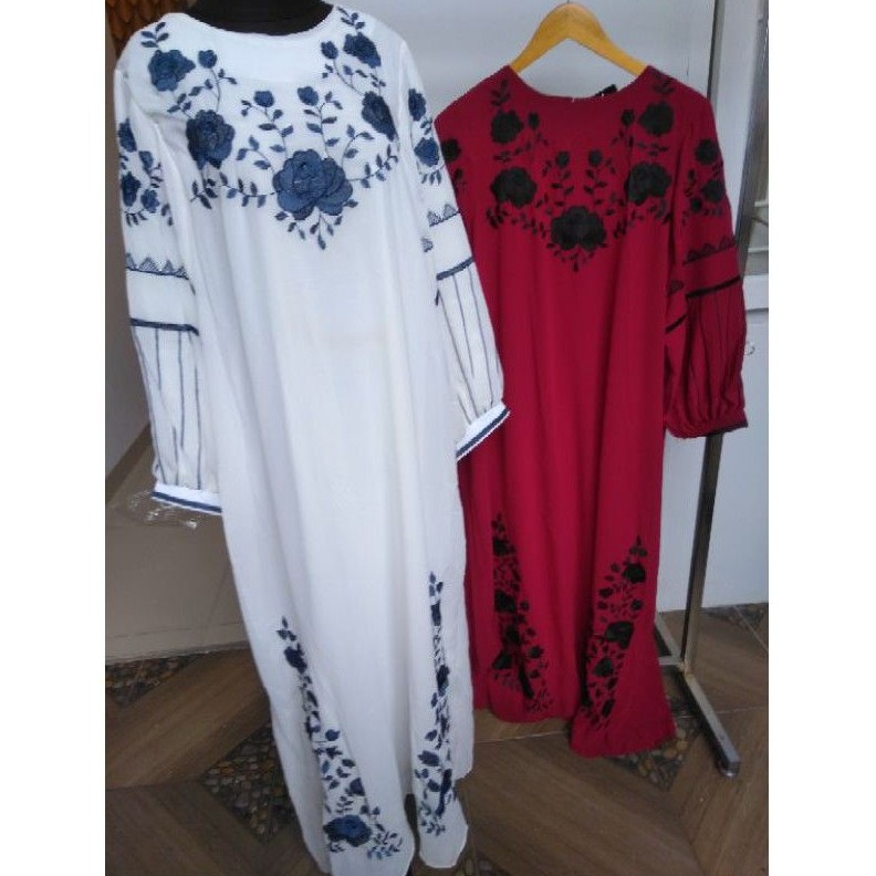 Tunik Ceruty OCD bordir impor