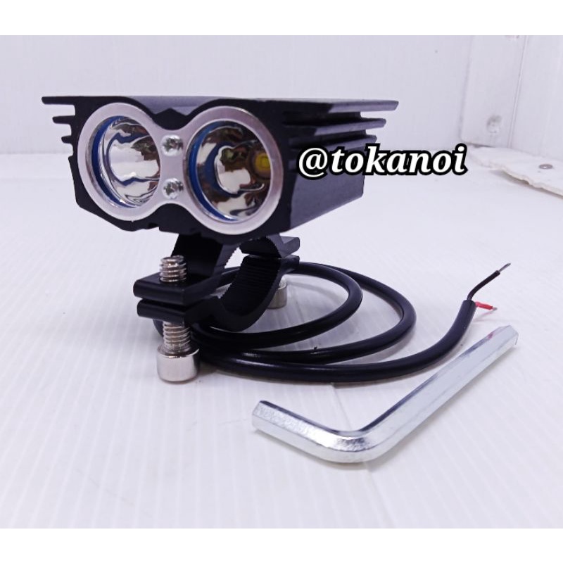 Lampu motor lampu tembak sorot LED owl mini 20 wart cree3 mode irtarafire