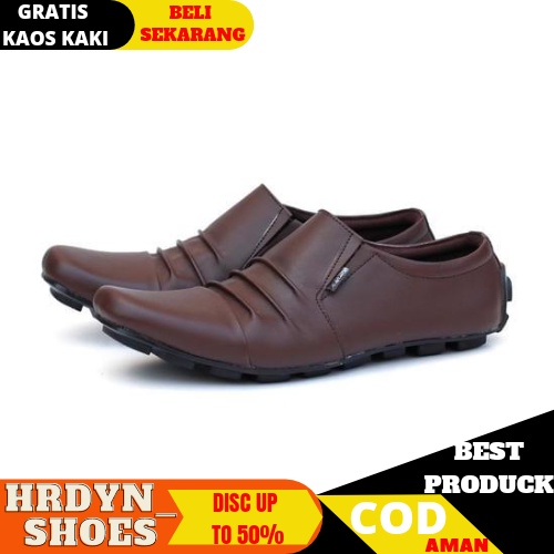 HDS X SEPATU SLIP ON LOAFERS PRIA DEWASA ARARMOR SINTETIS PREMIUM FORMAL CASUAL SLIP ON PRIA KERJA KANTOR GURU PNS PESTA RESMI NYAMAN || SLIP ON PRIA PANSUS BERKUALITAS 2022