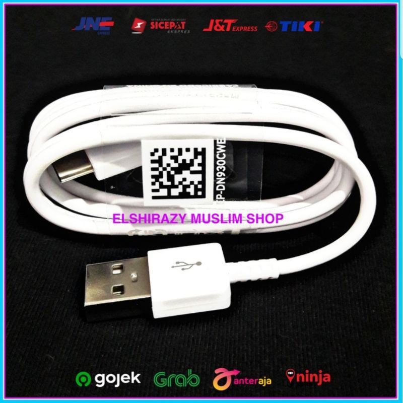 Kabel Data Fast Charging Samsung Galaxy ORIGINAL 100% USB C SEIN Putih