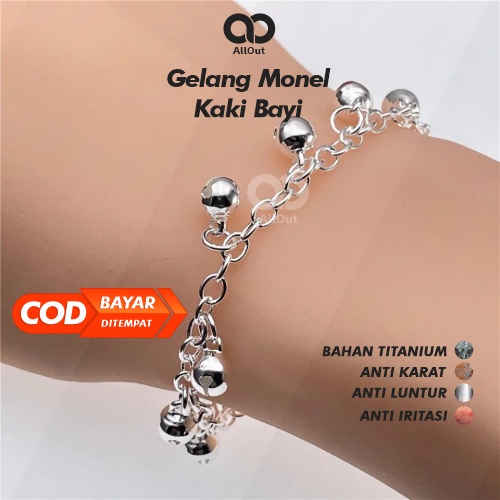 Gelang Kaki Wanita Gelang Tangan Wanita Keroncong Krincingan Gelang Rantai Full Kerincing Gelang Wan