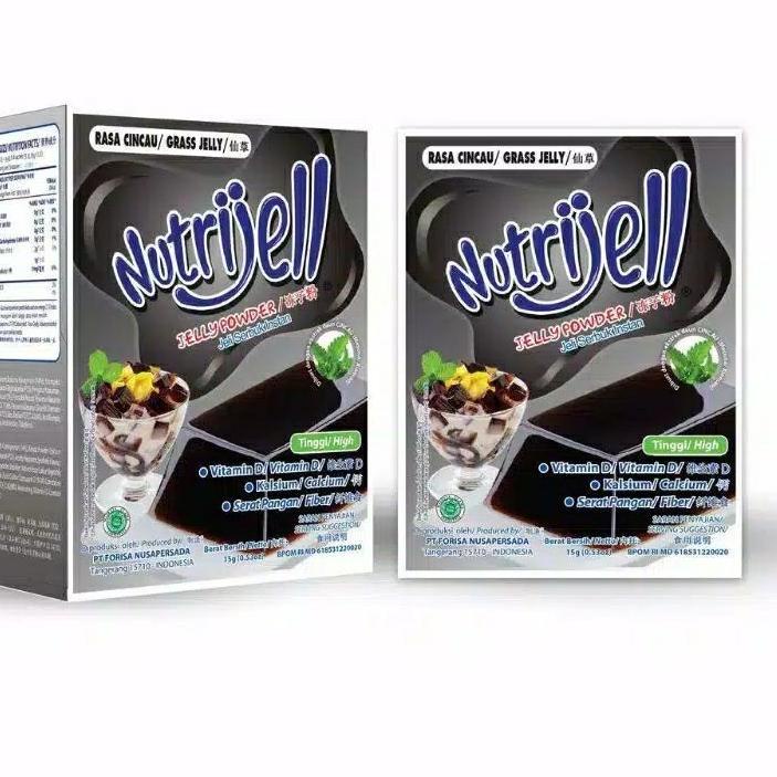 

⛄No Lirik!! Nutrijell Cincau 10gr Agar-Agar 1 Box Isi 12 Pcs Nutrijel Rasa Cincau Grass Jelly Powder Ekonomis |Trend|Update|Hanya hari ini
