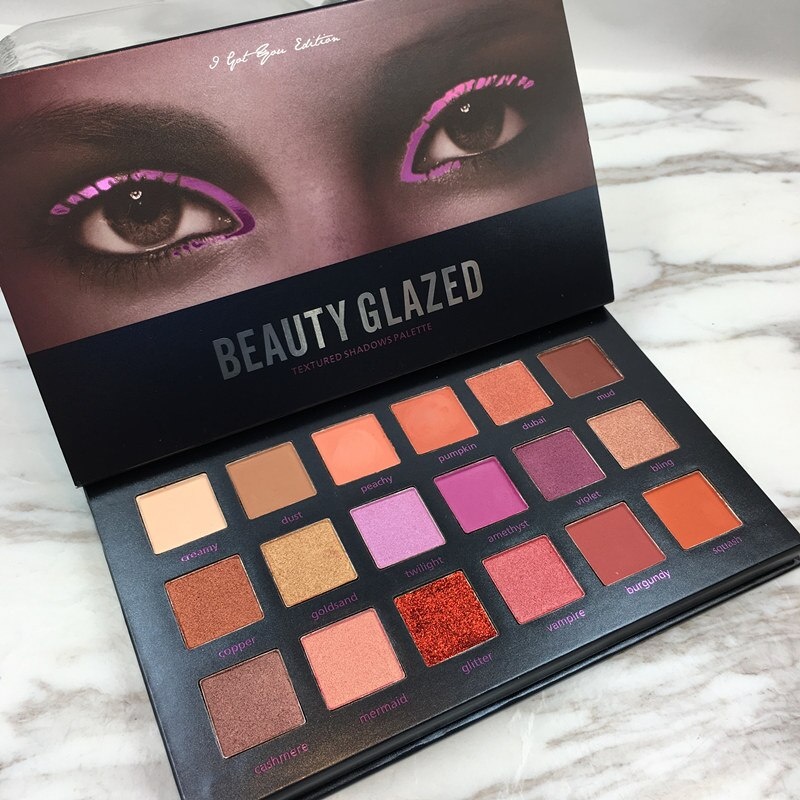 Beauty Glazed Eyeshadow I Got You Eyeshadow Palette Glitter Eyeshadow Palete Eyeshadow Shimmer BeautyGlazed