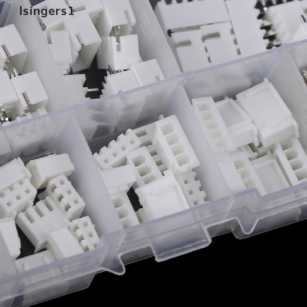 (lsingers1) 1 Kotak JST-XH Kit 2 / 3 / 4 / 5Pin XH2.54MM Konektor Kabel PCB Header