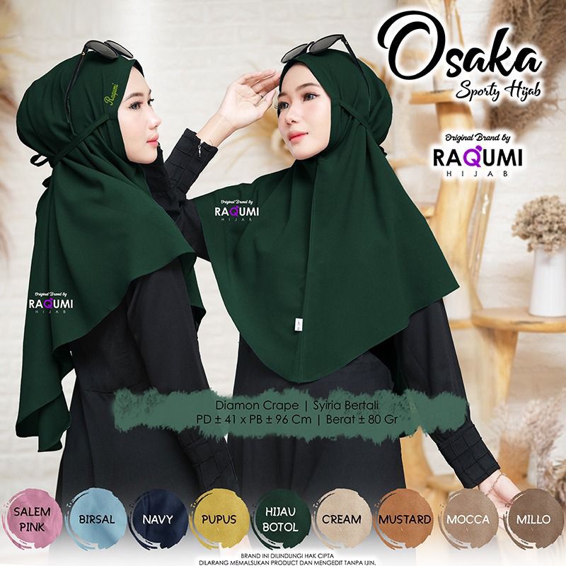 OSAKA BY RAQUMI HIJAB SOLO