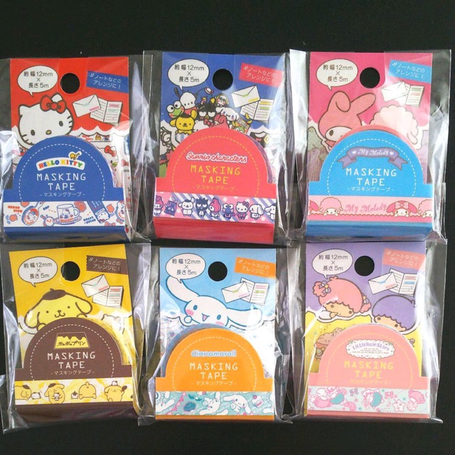 

Washi tape sanrio