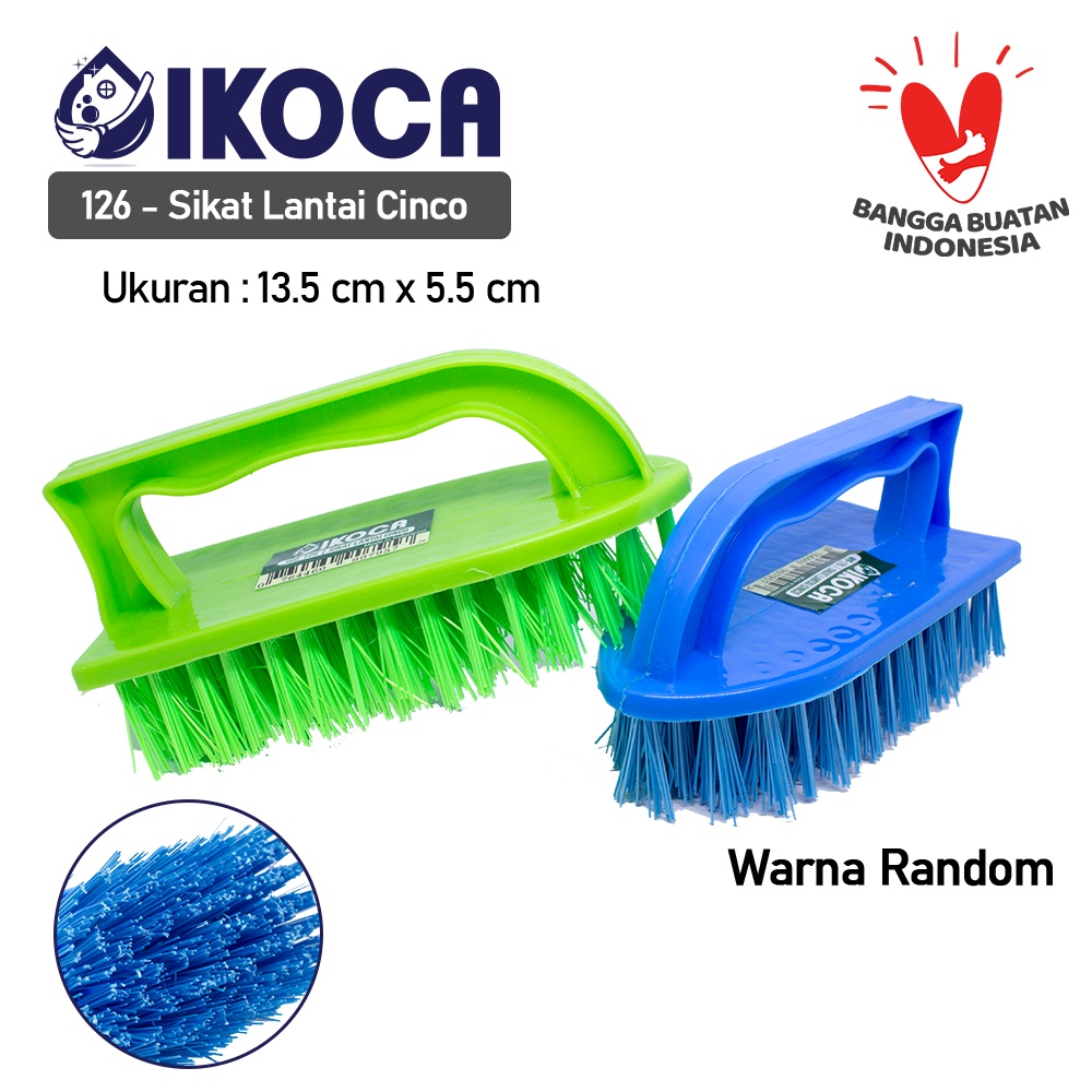 Sikat Lantai Cinco Sikat WC Sikat Toilet Sikat Plastik IKOCA IKO-126