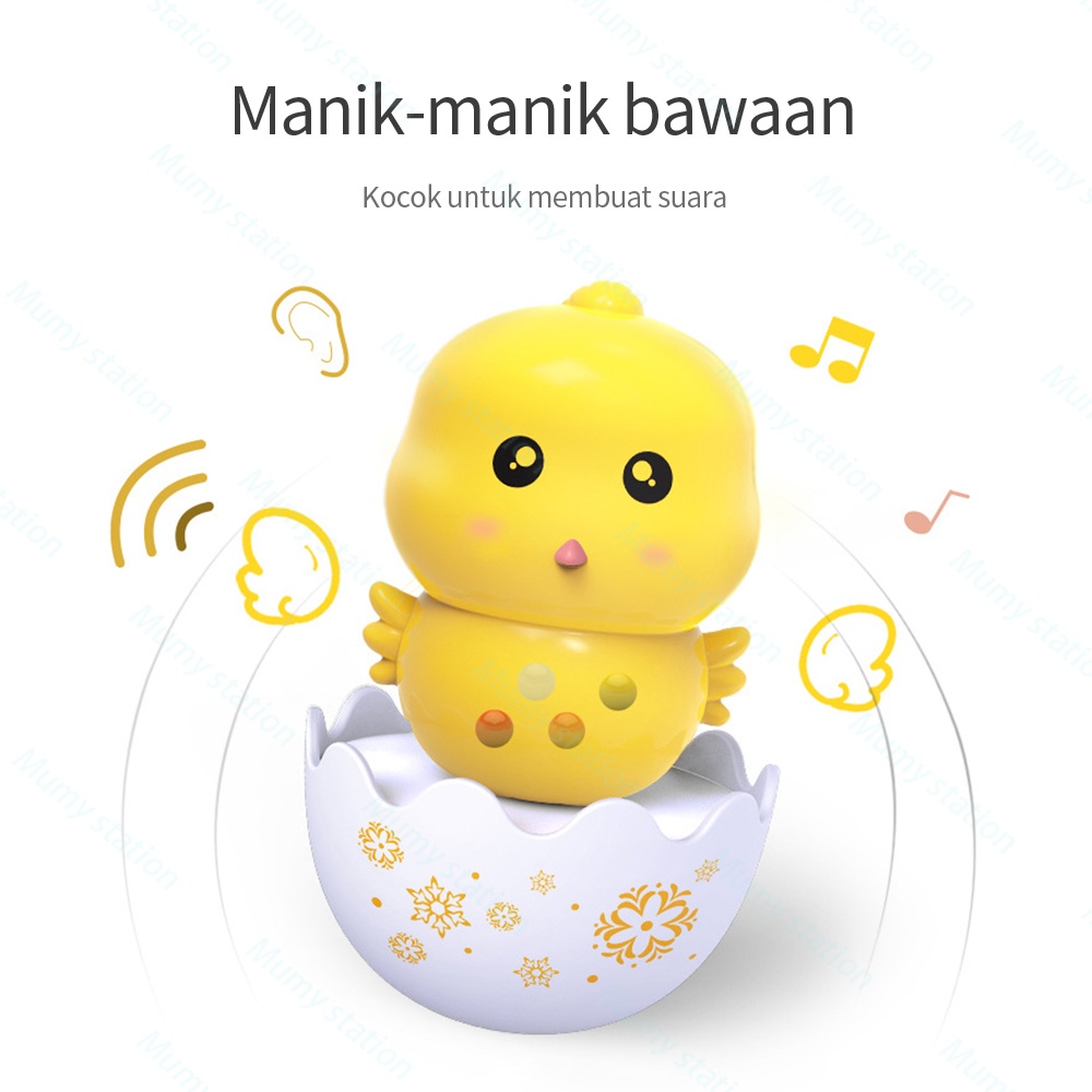 Mainan anak bayi Tumbler Bentuk hewan