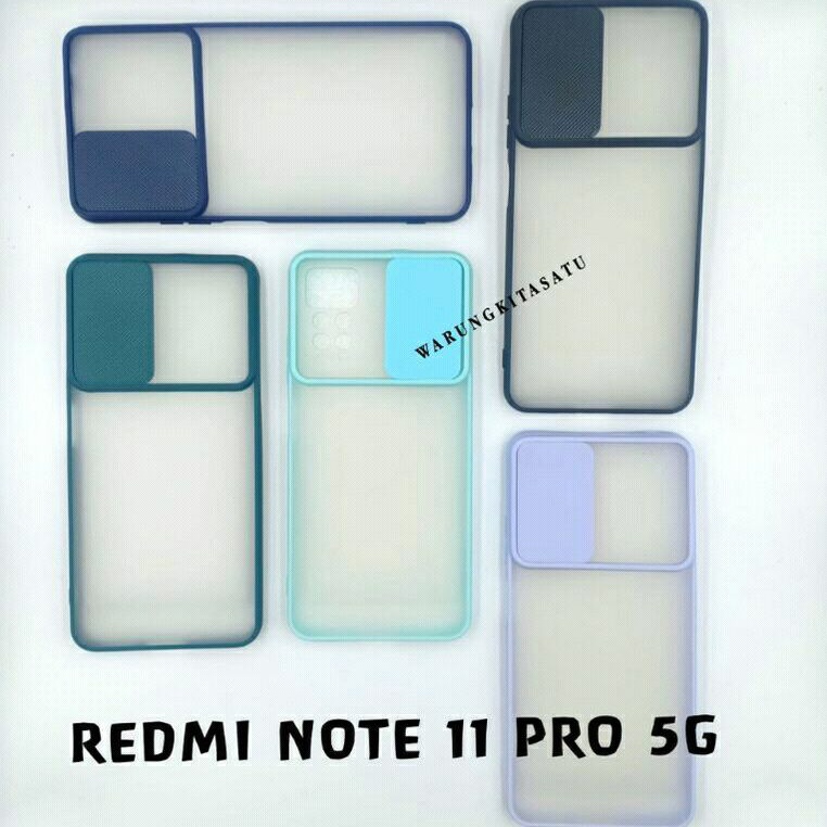 XIAOMI REDMI NOTE 11 Pro 5G Softcase Case CAMERA SLIDE PROTECTOR Casing Redmi Note 11 Pro 5G