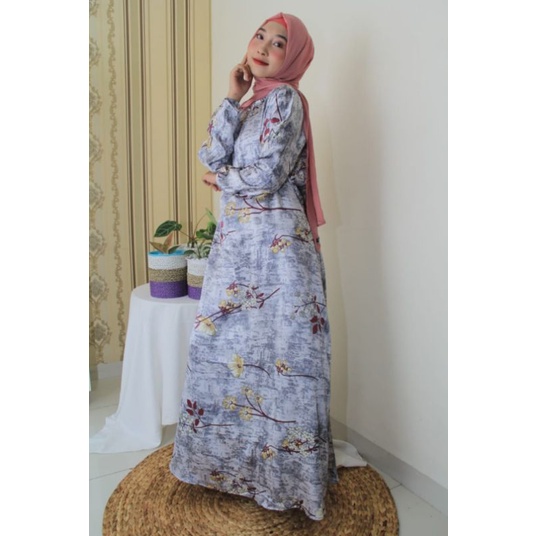 Baju Wanita Murah Syafiah Gamis Premium Silk Armani