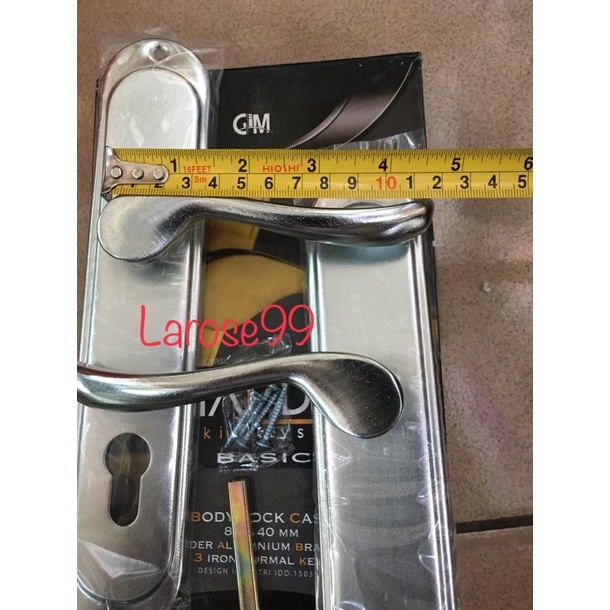 ✷ Handle Handel Pintu Rumah Gagang Kunci Pintu Grandia Kunci Pintu - Gold ◄