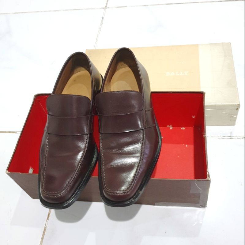 Preloved Bally Man Shoes Original / Sepatu Pria Bally Asli