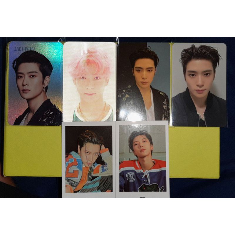 pc jaehyun arrival departure holo lenticular [BACA DESK]nct 2020 pt2 official polaroid maw ten jeno