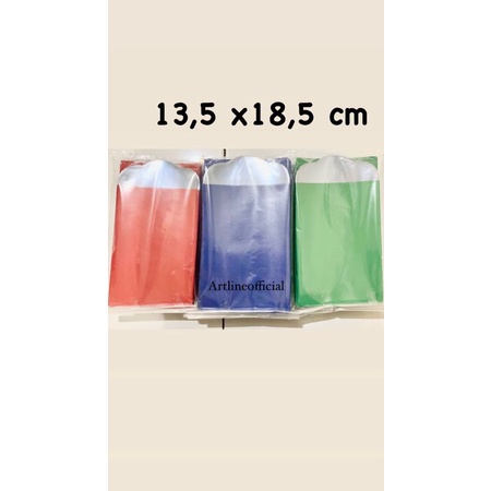 

Plastik SPP , kantong iuran pembayaran uk 13,5 x 18,5 cm |1 pack isi 100 pcs