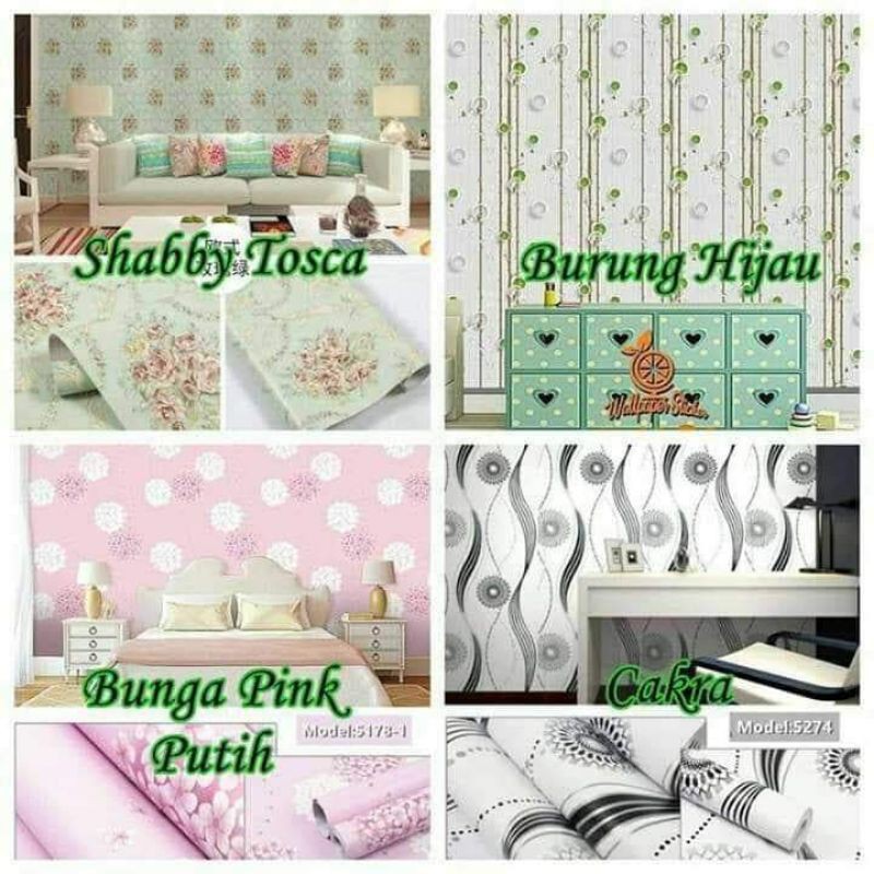 Promo Wallpaper Termurah Wallpaper grosir Wallpaper dinding Wallpaper Tembok Wallstiker Obral