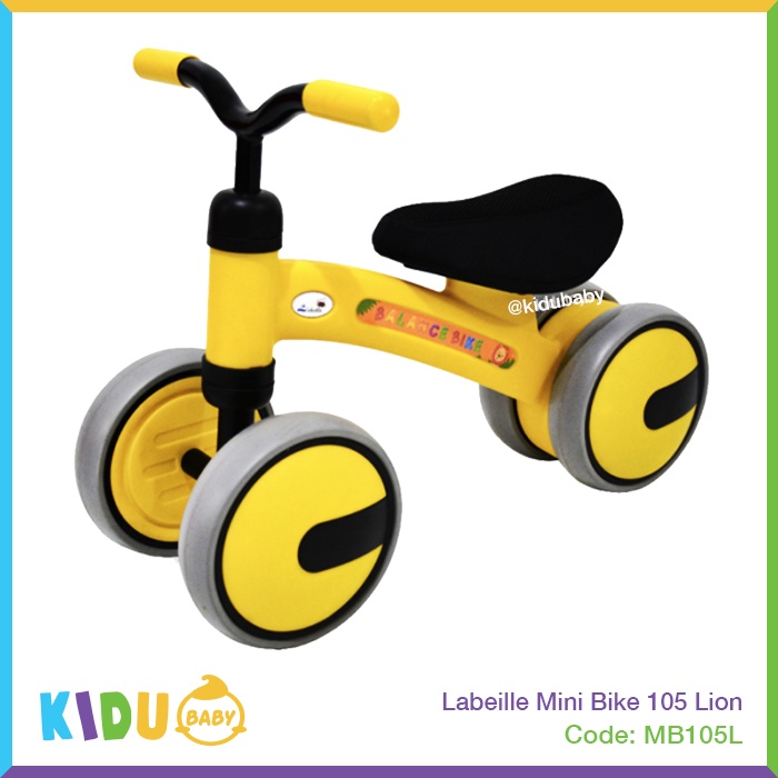 Labeille Balance Bike 105 Mainan Anak Push Bike Mini Bike Sepeda Anak Kidu Baby