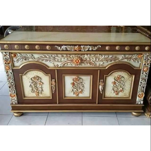 bofet mawar,mebel jepara,furniture