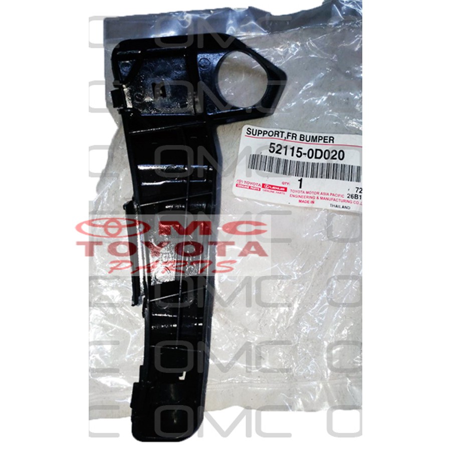 Support Bracket Breket Bumper Depan Kanan Vios Limo Old 52115-0D020