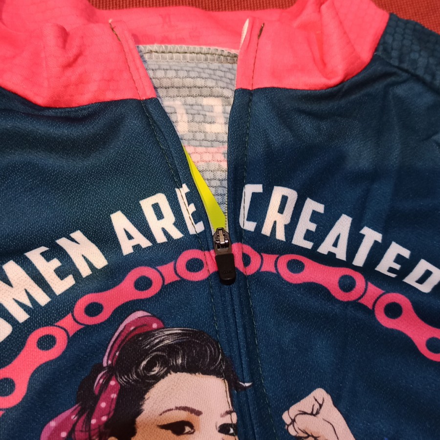 ALL WOMEN ARE CREATED EQUAL CYCLISTS Baju Sepeda Wanita Road bike RB