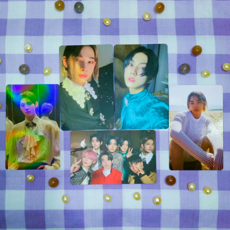 [BACA DESKRIPSI] OFFICIAL PC PHOTOCARD OT7 GROUP GRUP SCYLLA REG, NI-KI SELCA SCYLLA, NI-KI POB WV G