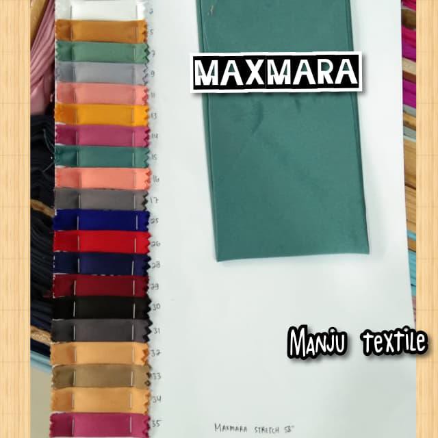 Bw0 Kain Satin Maxmara / Bahan Maxmara Silk/ Gaun, Dress,Gamis,Dll