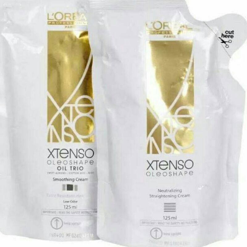 [L'OREAL] XTENSO || XTENSO L'OREAL 125ML || LOREAL STEP 1&amp;2 125ML||SMOOTHING L'OREAL ||REBONDING L'OREAL || L'OREAL PELURUSAN RAMBUT XTENSO