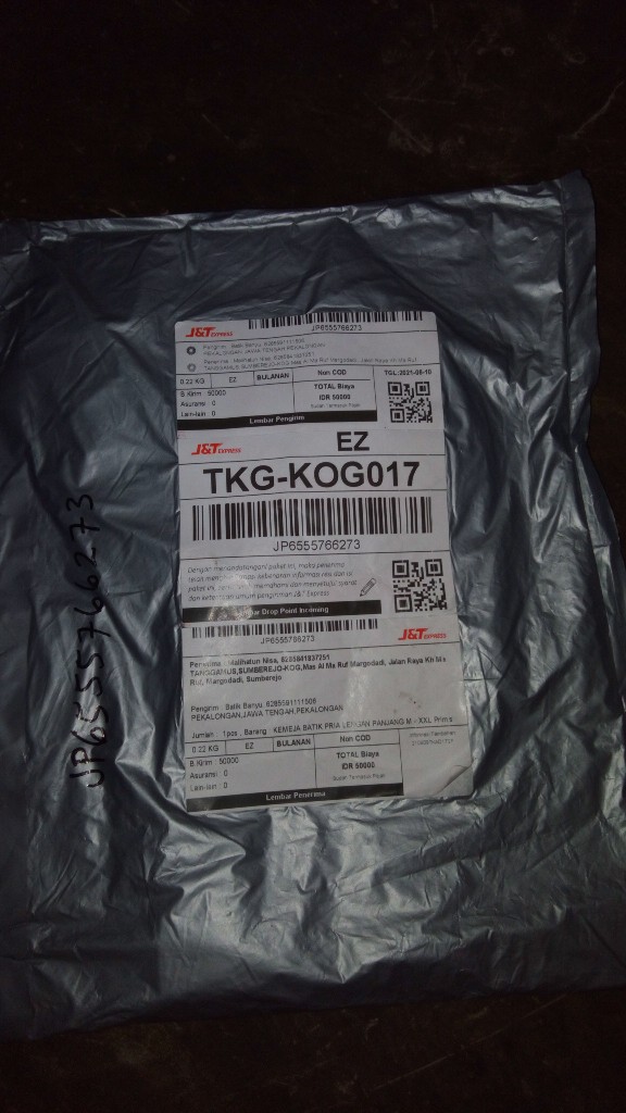 Kemeja Batik Pria Lengan Panjang M - Xxl Primis Halus Unggul Jaya