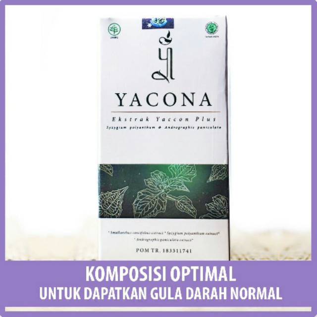 YACONA Obat Herbal Diabetes Menurunkan Kadar Gula Darah