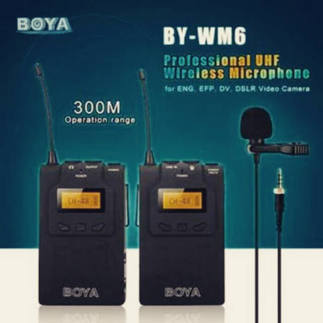 Wireless mic Boya BY-WM6