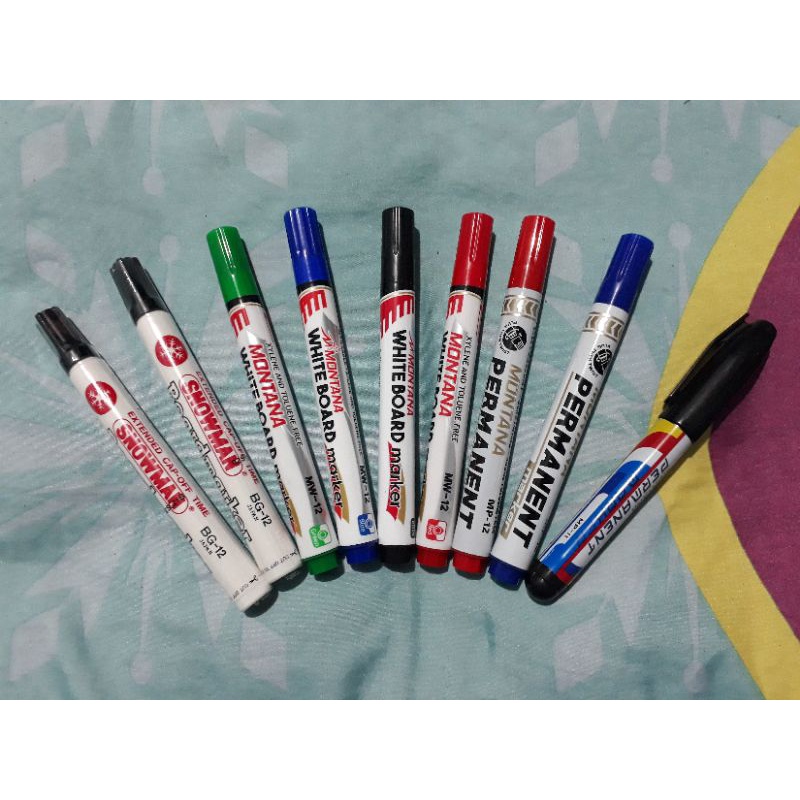 

ANEKA SPIDOL WHITE BOARD DAN ANEKA SPIDOL PERMANEN | SPIDOL PAPAN TULIS SNOWMAN MONTANA | SPIDOL PERMANEN MONTANA | WHITE BOARD MARKER| PERMANENT MARKER | SPIDOL PERMANENT DAN TIDAK PERMANENT