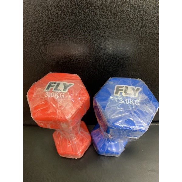 Dumbel Vinyl Besi 3kg Fly Barbel