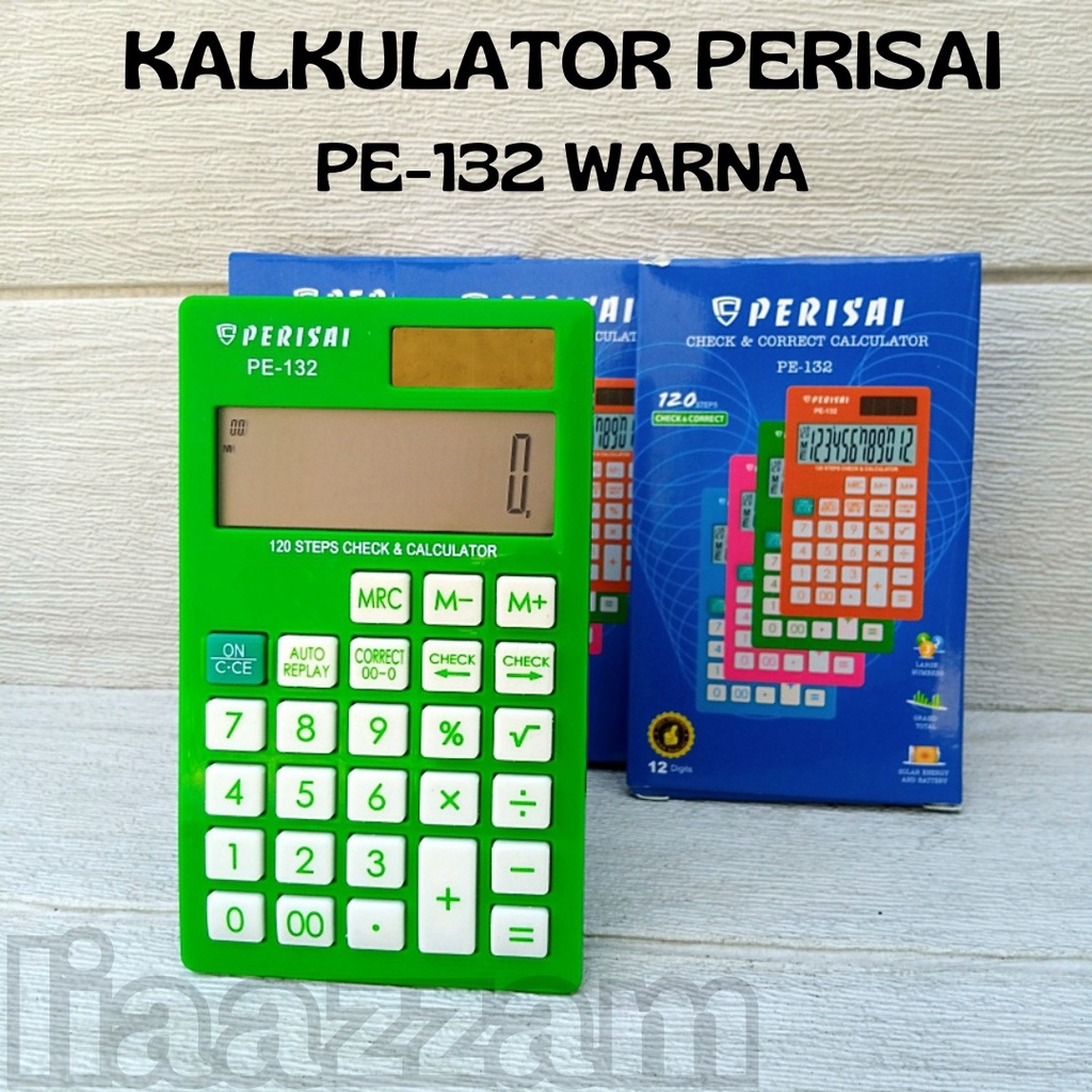 

Calculator / Kalkulator Perisai PE-132