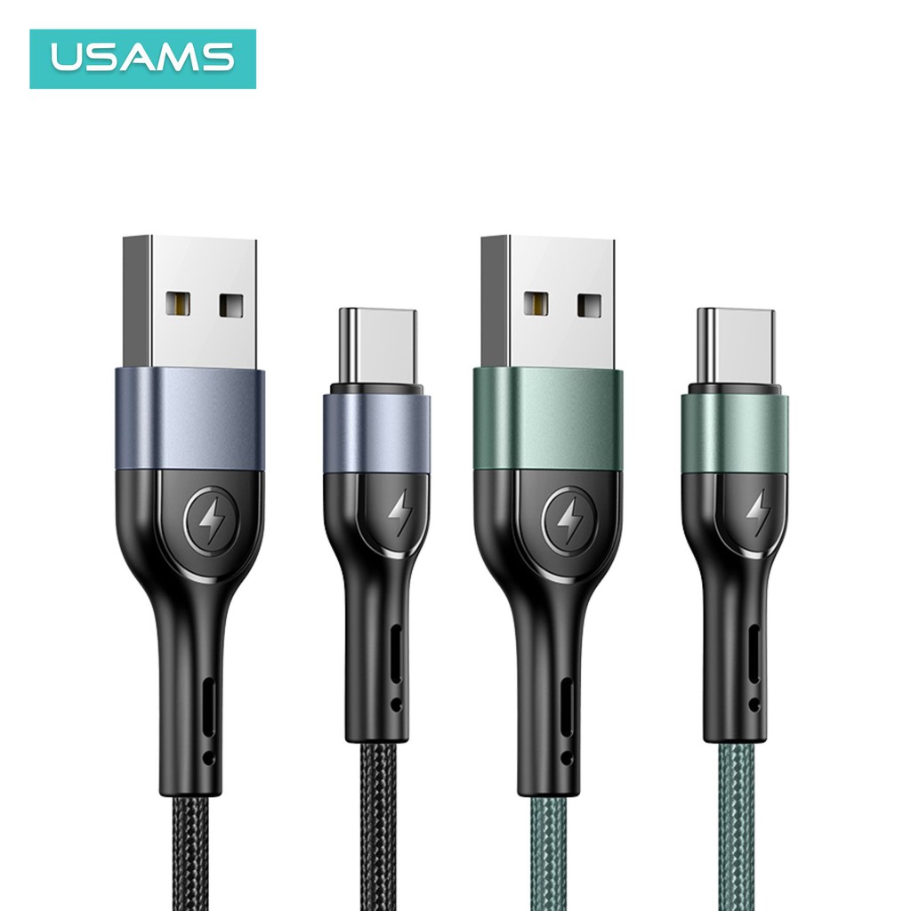 USAMS U55 KABEL DATA TYPE-C ALUMINUM ALLOY