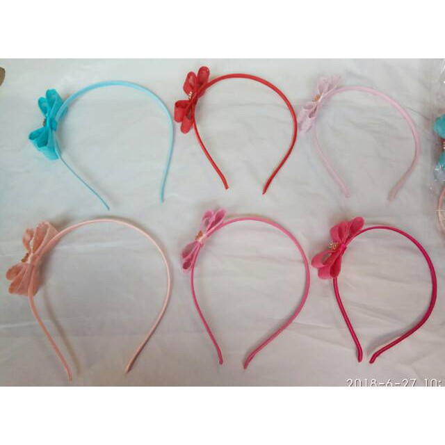 grosir  Bando pita susun variasi isi 6 pcs