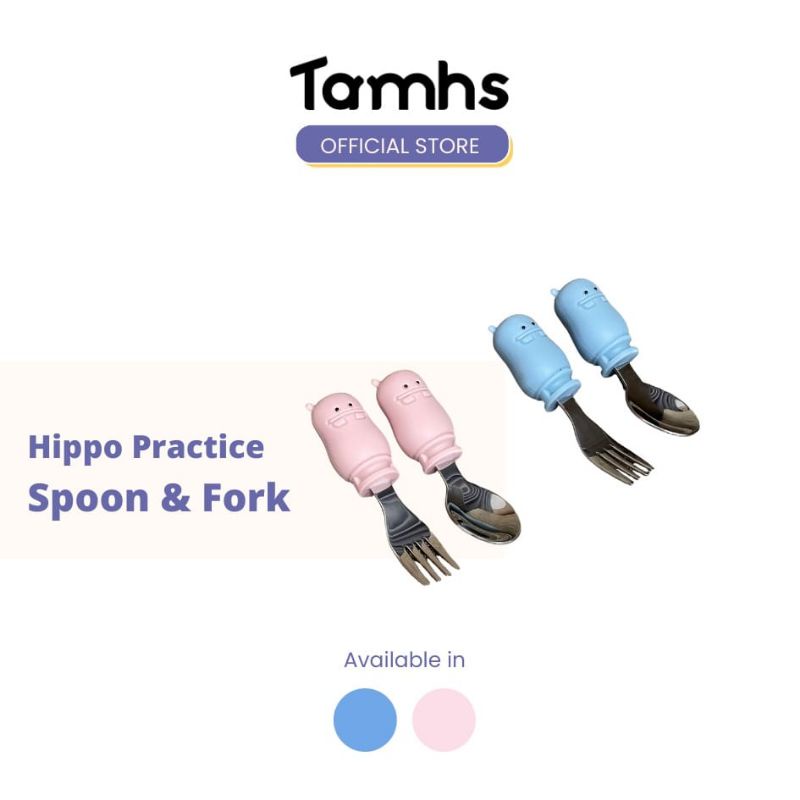 TAMHS Sendok garpu makan anak bayi baby spoon &amp; fork set