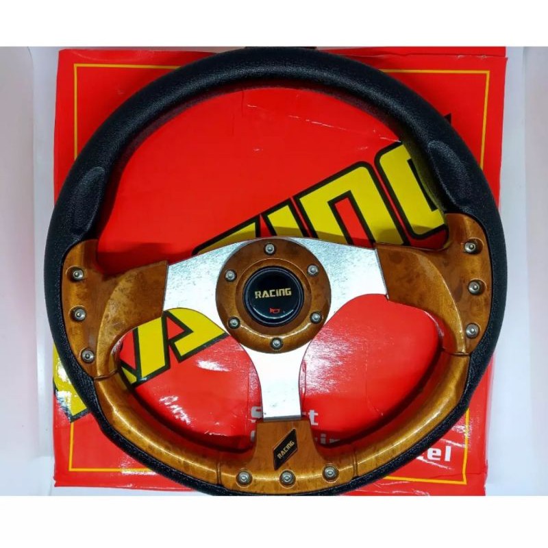 Stir Racing Motif Kayu 13"