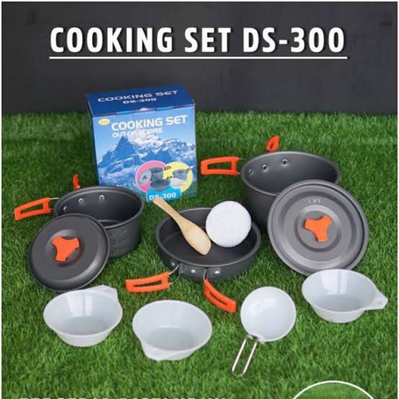 Cooking Set DS 300 | Nesting Ds300 | Panci Masak Camping