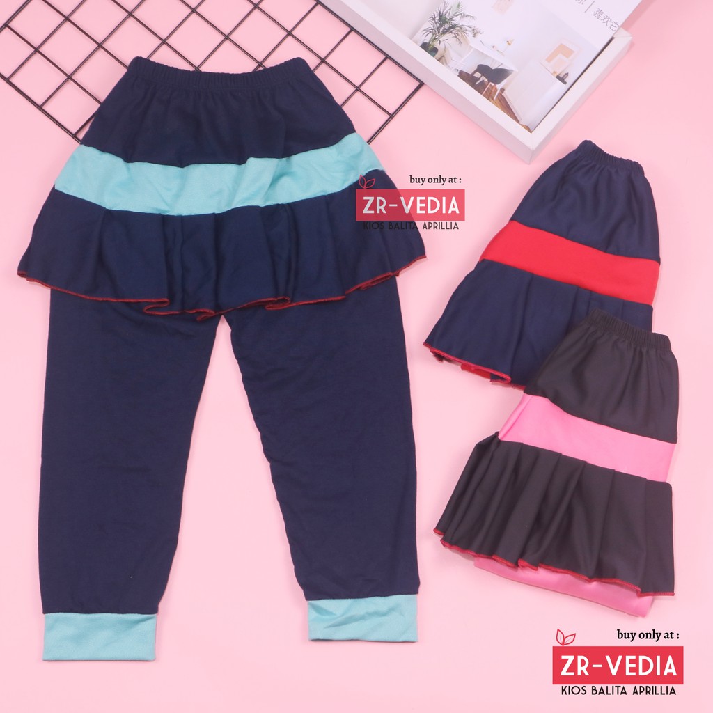 Umbrella Pants uk Bayi - 4 Tahun / Celana Panjang Anak Perempuan Model Rok Celana Legging Pants