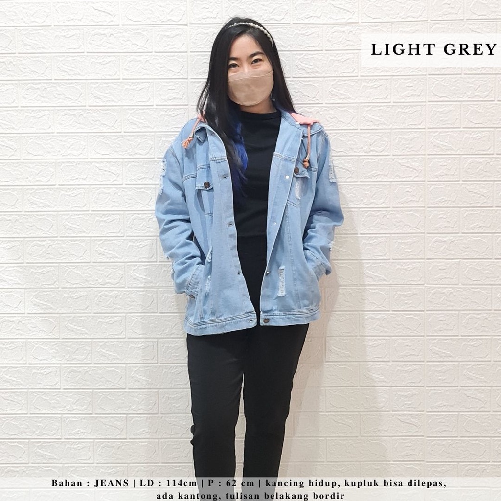 1506 hoodie jacket jeans jaket