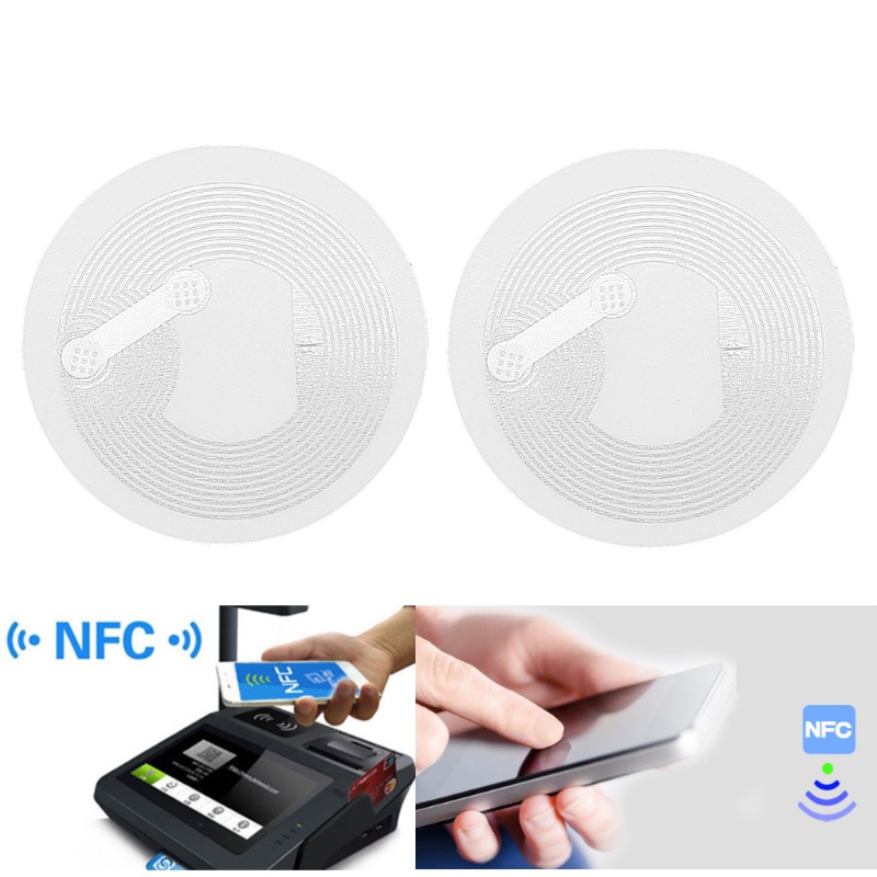 Gro NFC Ntag213 Stiker Memori 144Bytes Untuk Perangkat Yang Terbanyak NFC-Enabled 10pc