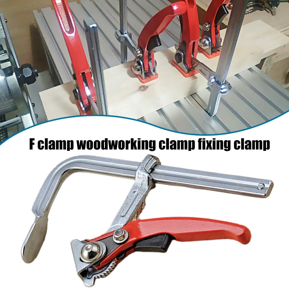 Jual PREORDER MFT Clamp Guide Rail Clamp F Clamp Quick Release Rail Clamp for MFT and Guide Rail